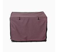 Danish Design Funda para Jaula de Perro, Forro Opaco, Puertas enrollables, Malva, Grande