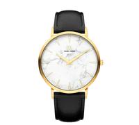 Danish Design IQ51Q1217 Reloj Analógico Cuarzo Esfera Blanca Mármol Negro/Blanco
