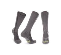 DANISH ENDURANCE Calcetines de Compresión Mujer y Hombre, 1 o 2 Pack, Gris/Nero, 39-42