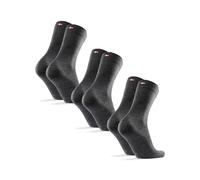 DANISH ENDURANCE Calcetines Lana Merino Clásicos Unisex, 3 o 5 Pack, Gris, 39-42