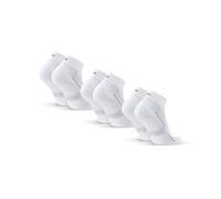 DANISH ENDURANCE Calcetines Tobilleros, 3 y 6 Pack Blanco 48-51