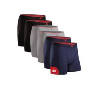 DANISH ENDURANCE Calzoncillos de Bambú para Hombre, con o Sin Bolsillo, Suaves y Elásticos, 6 Pack