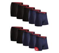 DANISH ENDURANCE Calzoncillos Hombre Boxer de Bambú, con o Sin Bragueta, Suaves y Elásticos, 3 o 10 Pack