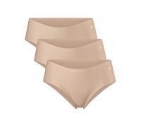 DANISH ENDURANCE Calzoncillos Invisibles Mujer, 3 y 5 Pack Beige XL