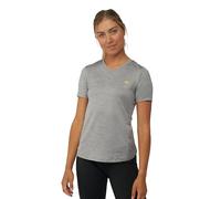 DANISH ENDURANCE Camiseta Deporte Mujer, Gimnasio y Running Gris Mélange XL