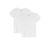 DANISH ENDURANCE Camiseta Mujer, 2 Pack Pure Blanco S