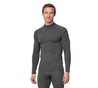 DANISH ENDURANCE Camiseta Térmica de Lana Merino para el Frío Extremo para Hombre, Gris Oscuro, XXL
