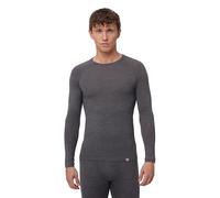 DANISH ENDURANCE Camiseta Térmica Hombre Manga Larga, Camiseta Lana Merino Hombre, con o Sin Cremallera