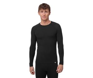 DANISH ENDURANCE Camiseta Térmica Hombre Manga Larga, Camiseta Lana Merino Hombre, con o Sin Cremallera