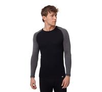 DANISH ENDURANCE Camiseta Térmica Lana Merino Hombre Negro/Dark Gris M