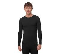 DANISH ENDURANCE Camiseta Térmica Lana Merino Hombre, Negro, XL