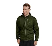 DANISH ENDURANCE Chaqueta Softshell Para Hombre, Forro Polar, Cortavientos, Repelente al Agua, Aislante, Verde, M
