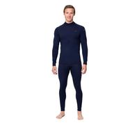 DANISH ENDURANCE Conjunto Térmico de Lana Merino para Hombre, Azul Marino Oscuro, M