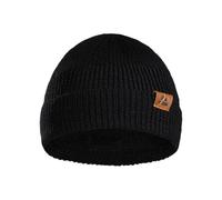 DANISH ENDURANCE Gorro Beanie Lana Merino Forro Polar Negro One Size