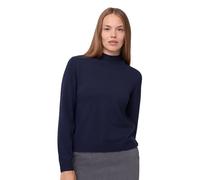 DANISH ENDURANCE Jersey de Lana Merino con Mezcla de Cachemira para Mujer, Azul Oscuro, M