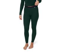 DANISH ENDURANCE Leggins Termicos Mujer, Lana Merino Dark Verde S