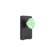 Danish Pastel Aesthetic Daisy Flower Preppy Green PopSockets PopWallet para MagSafe