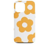 Danish Pastel Aesthetic Daisy Flower Preppy Light Orange Carcasa para iPhone 13 Pro MAX