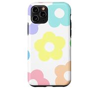 Danish Pastel Daisy Flowers Preppy Aesthetics Girly Carcasa para iPhone 11 Pro