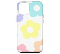 Danish Pastel Daisy Flowers Preppy Aesthetics Girly Carcasa para iPhone 12/12 Pro