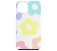 Danish Pastel Daisy Flowers Preppy Aesthetics Girly Carcasa para iPhone 13