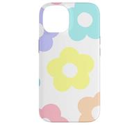 Danish Pastel Daisy Flowers Preppy Aesthetics Girly Carcasa para iPhone 14