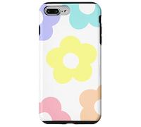 Danish Pastel Daisy Flowers Preppy Aesthetics Girly Carcasa para iPhone 7 Plus/8 Plus