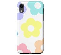 Danish Pastel Daisy Flowers Preppy Aesthetics Girly Carcasa para iPhone XR