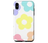 Danish Pastel Daisy Flowers Preppy Aesthetics Girly Carcasa para iPhone XS MAX