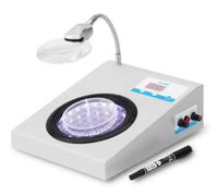 Danive Contador de colonias bacterianas 3/9 Veces, Equipo de Prueba de bacterias microbianas, comprobador de microbiología, Detector de bacterias