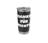 DANKE FÜR NICHTS Vaso térmico de acero inoxidable de doble pared