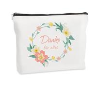 Dankeschön Danke für Alles Geschenk - Kulturtaschen DankeschöN Geschenke Klein für Lehrerin Erzieherin Mama Frauen Geburtstagsgeschenk Muttertagsgeschenke Abschiesgeschenk