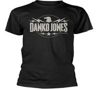 Danko Jones Eagle Black T-Tshirts Camisetas y Tops (X-Large)