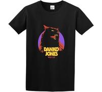 Danko Jones Wild Cat Vintage Men's Fashion T-Tshirts Camisetas y Tops Casual Tees Clothing(Medium)