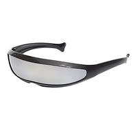 Danlai Cíclopes Futuristic Cíclopes De Gafas De Robot Space Space Costume Diffectored Lens Robot Cosplay Disfraz Ayeglasses Photo Props