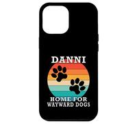 Danni Home For Wayward Dogs Apellido Carcasa para iPhone 12 Pro MAX