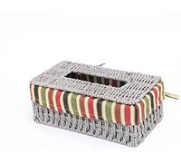 DANNMPX Caja Pañuelos Caja de Tejido bambú Hecho a Mano Moda Almacenamiento servilletas for el hogar Decoración del Decorativa(Style4)