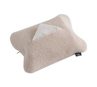 DANNMPX Caja Pañuelos Lovely Draw Paper Tissue Box Simplicidad Estilo Home Servilletero, para Dormitorio U Oficina Decorativa(Cream)