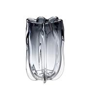 DANNMPX Jarrones Decorativos Jarrón de Flores de Vidrio Decoración for el hogar Jarrón y Mesa de Centro de Mesa florero for Amigos y Familiares, Navidad, Boda, Ducha Nupcial Decoración Mesa(30cm)