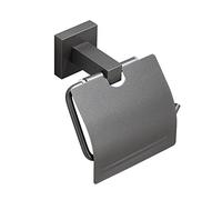 DANNMPX Papel Higiénico Tenedor de Papel higiénico montado en la Pared, Soporte Espacio Aluminio, Rodillo Tejido for baño Cocina Portarrollos Bano