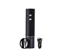 DANNMPX Sacacorchos Abridor De Botellas Vino Eléctrico con Cortador Papel Aluminio, Juego Sacacorchos Automático Tinto Recargable por USB, Suministros Herramientas for Barra Cocina Abrebotellas