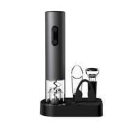 DANNMPX Sacacorchos Abridor de Botellas Vino eléctrico Recargable, Ideal for picnics y Fiestas Abrebotellas