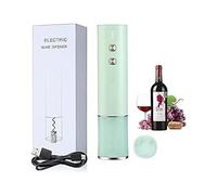 DANNMPX Sacacorchos Abridor De Vino Eléctrico con Cable Carga USB Sacacorchos Automático Recargable Creativo Abrebotellas(B)