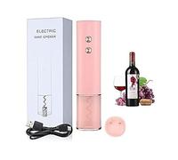 DANNMPX Sacacorchos Abridor De Vino Eléctrico con Cable Carga USB Sacacorchos Automático Recargable Creativo Abrebotellas(D)