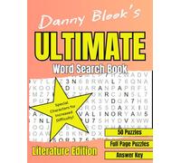 Danny Blook's Ultimate Word Search Book: Challenging Word Search for Adults: Large Print Literature-Themed Puzzles