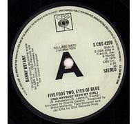 DANNY BRYANT - FIVE FOOT TWO EYES OF BLUE 7 INCH (7" VINYL 45) UK CBS 1976