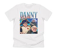 Danny DeVito Homage T-Tshirts Camisetas y Tops tee Funny Movie Film Icon Retro 90's Vintage Tribute White(XX-Large)