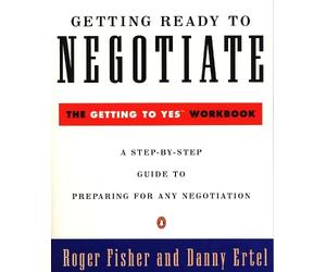 Danny Ertel Roger Fisher Getting Ready to Negotiate (Tapa blanda)