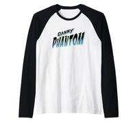 Danny Phantom Classic TV Show Logo Retro Cartoon Network Camiseta Manga Raglan