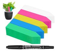 Daño resistente a las plantas etiquetas, 500 piezas de enfermería, 3,94 en Garden Marker Set with Build, Flower Plant Signs, Gardening Accessory with Waterproof Design, Outdoor Tool for Greenhouse